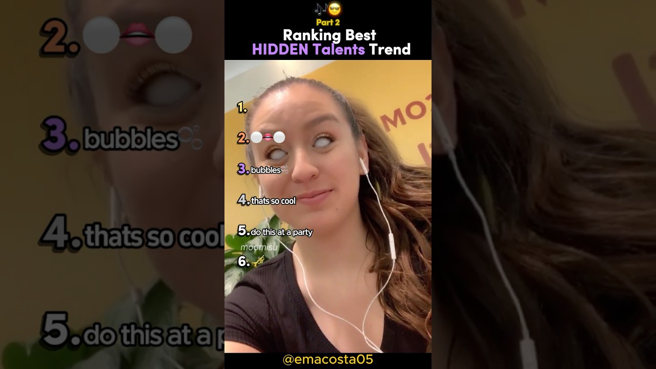 ⁣Ranking Best HIDDEN Talents Trend (Part 2) #hiddentalent