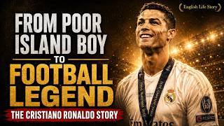 From Poor Island Boy to Football Legend:The story of Cristiano Ronald | English Listening Practice ✅