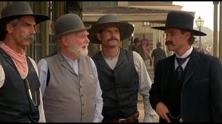 Val Kilmer, Kurt Russell  TOMBSTONE (1993) Scenes | 'You Sit in My Chair' | Western Movie