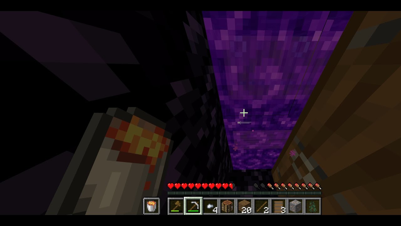 GKey side quest pt1: practicing minecraft, nether enter - YouTube