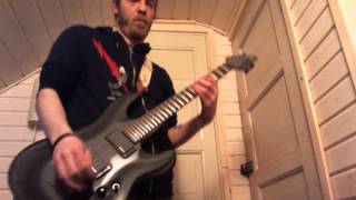 Video thumbnail of "Refused - War on the Palaces (guitar cover)"