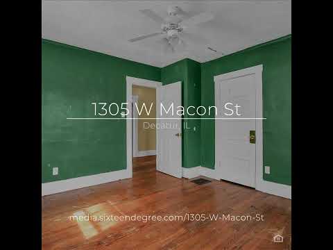 1305 W Macon St, Decatur, IL home video tour