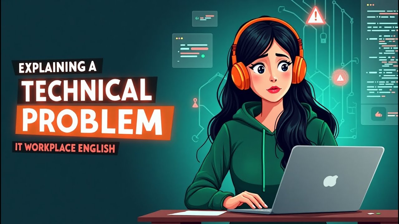 Explaining a Technical Problem in English | IT Workplace Talk | Learn ...
