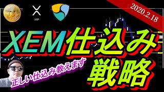 【BTC,XEM,XRP】ネムを仕込みたい人必見！現物の仕込み方教えます。