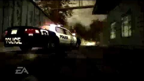 Need For Speed Most Wanted - Первый игровой видеоролик.