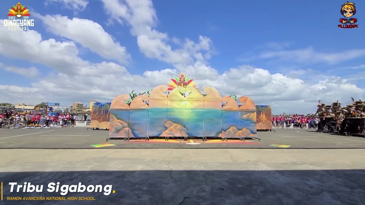 DINAGYANG FESTIVAL 2024 - Tribu Sigabong of Ramon Avanceña National High School.
