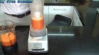Oxygen free  blender compare with normal blender
