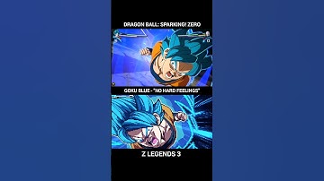GOKU BLUE - "NO HARD FEELINGS" | SPARKING! ZERO VS Z LEGENDS 3