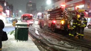 FDNY units responding and arriving on scene of a condition in the subway station