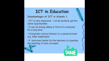 Importance of ICT ?