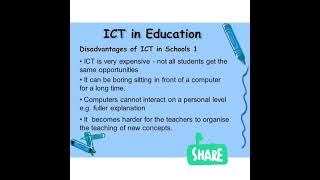 Importance of ICT ?