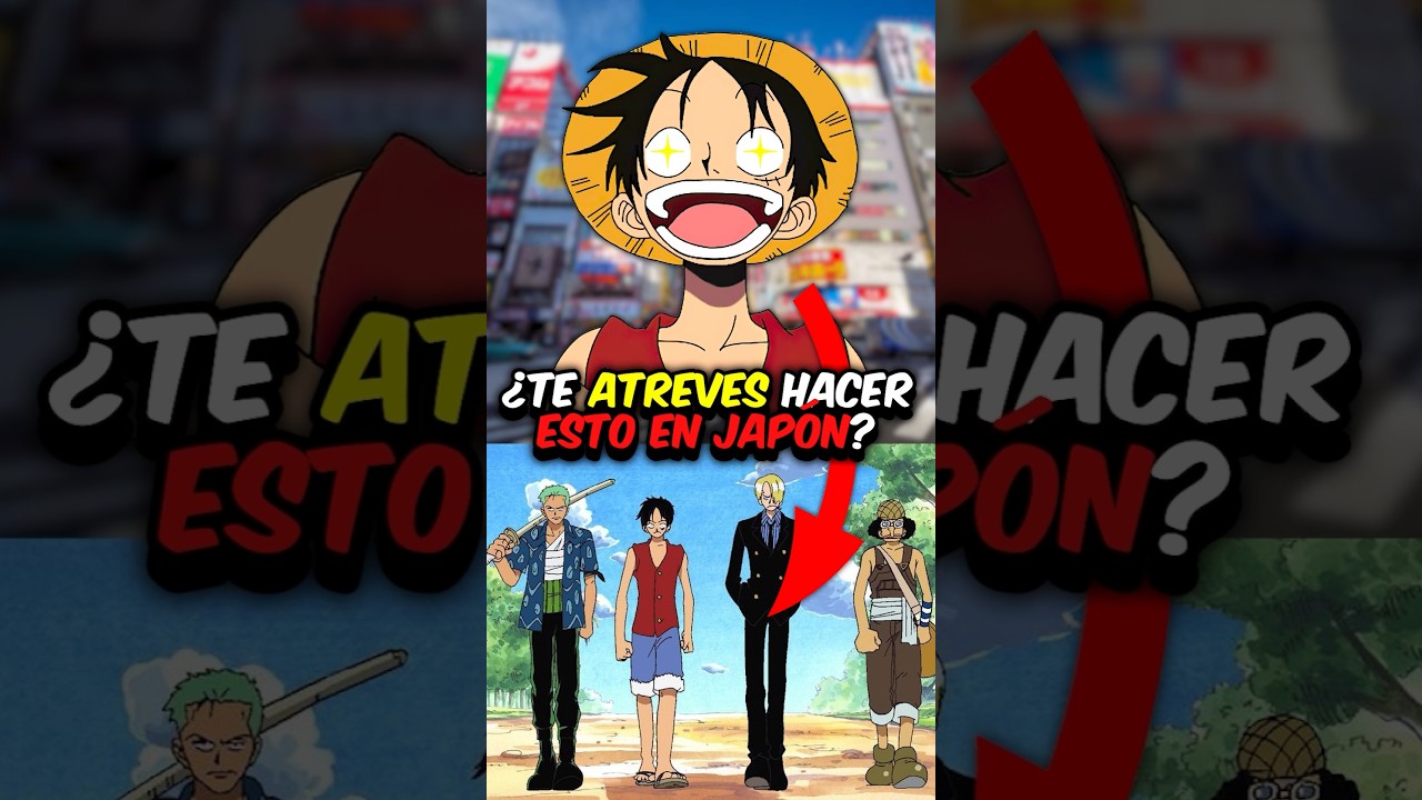 HARÉ LA CAMINATA de los MUGIWARA en JAPÓN 🧐🏴‍☠️ #japon #japon2026 #onepiece #nakama #mugiwara