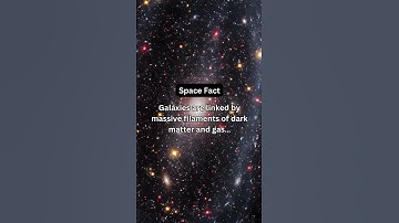 The Cosmic Web: How Galaxies Are Connected 🕸️🌌 #space #facts