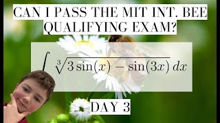 Can I pass the 2025 MIT Integration Bee Qualifying Exam? | Day 3, Problem 3