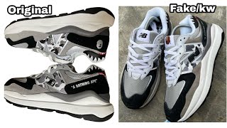CIRI-CIRI DAN PERBEDAAN SEPATU NEW BALANCE X BAPE YANG ORIGINAL DAN FAKE