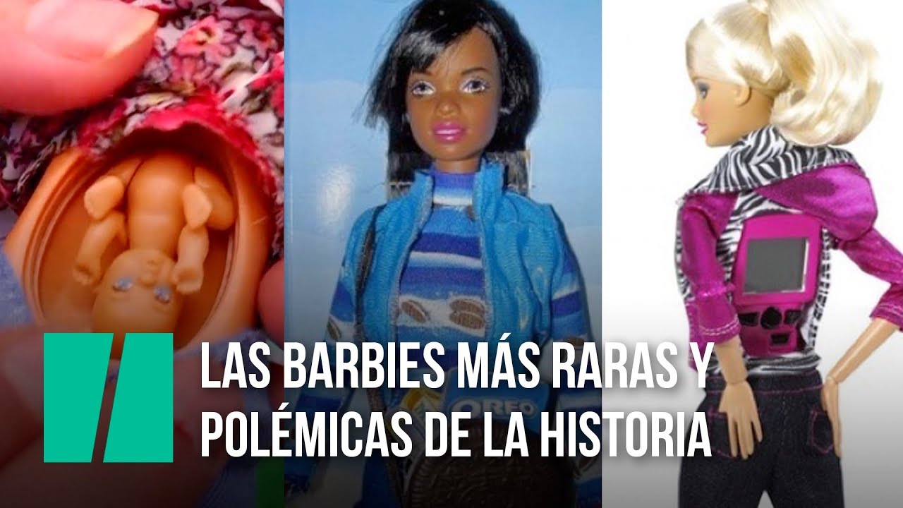caja registradora patrón Enciclopedia Las barbies más raras y polémicas de la historia - YouTube