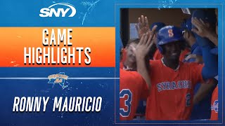 Ronny Mauricio collects two hits and scores two runs in loss to Buffalo | Syracuse Mets | SNY