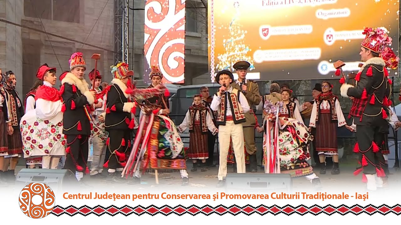 2022 - Datini și obiceiuri de iarnă,  Ansamblul de obiceiuri „Corăgheasca” din Deleni - Iași