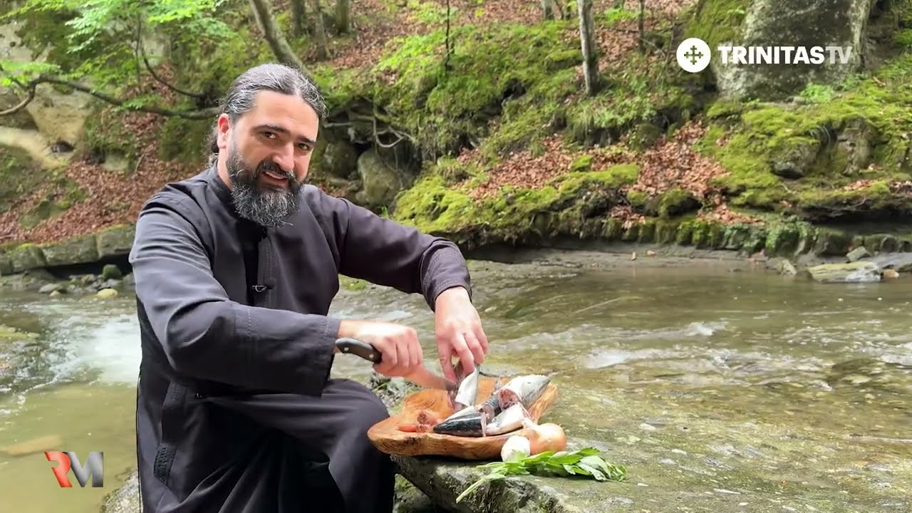 Ciorbă de pește călugărească || Rețetă veche, gătită în natură, la ceaun