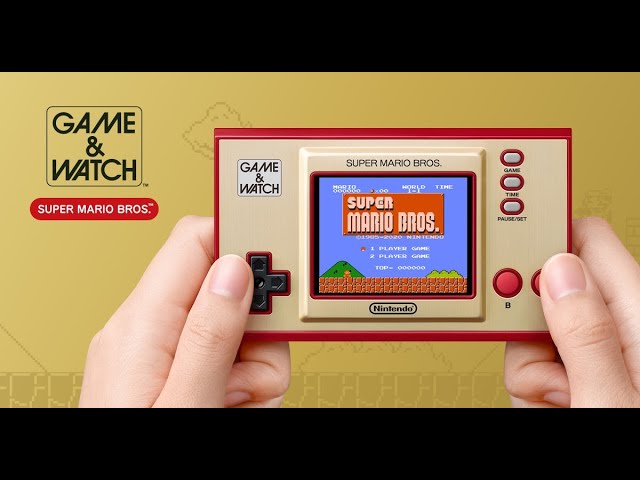 Test Game & Watch Super Mario Bros. : pour le plaisir du bel objet