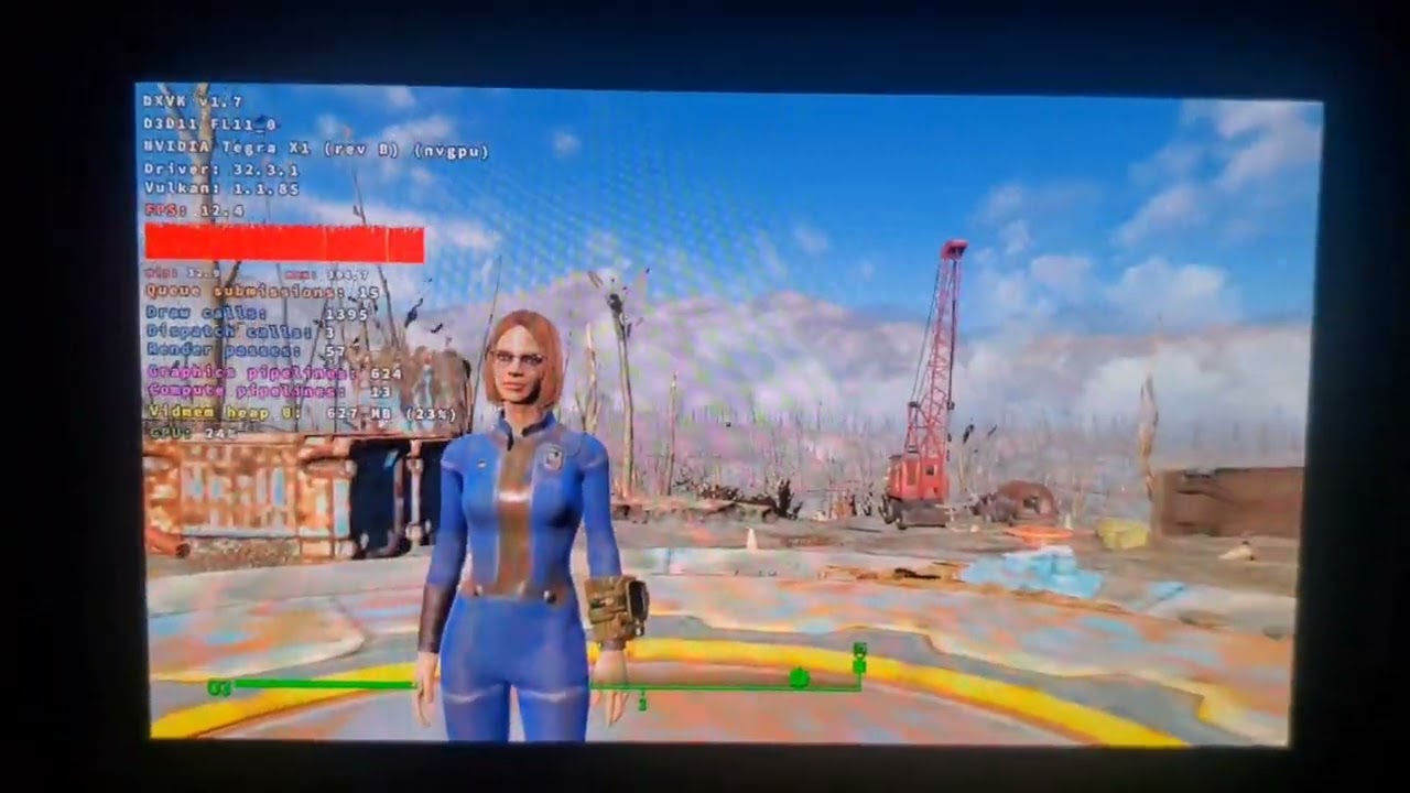 Fallout 4 + mods on Nintendo Switch Linux game test - YouTube