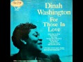 Dinah Washington with Quincy Jones Octet - I Get a Kick Out of You