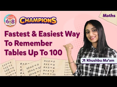 Tables 1 to 100  Learn Multiplication Tables 1 to 100 (Download PDFs)