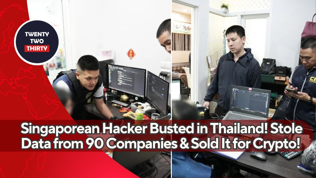 Singaporean Hacker Busted in Thailand! Stole Data from 90 Companies ...