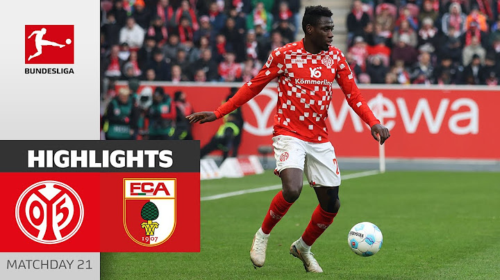 Tough Draw in Mainz! | 1. FSV Mainz 05 - FC Augsburg | Highlights | Matchday 21 – Bundesliga