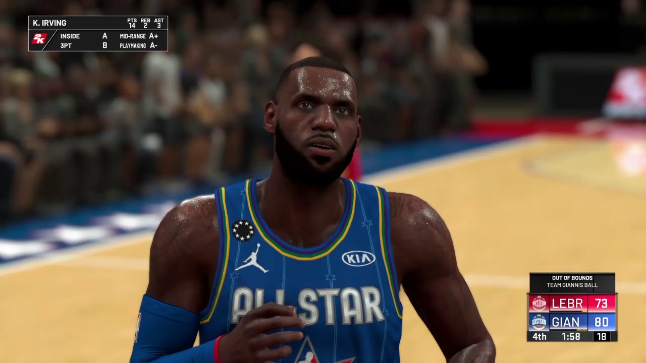 NBA 2K20 all star game part 3 YouTube