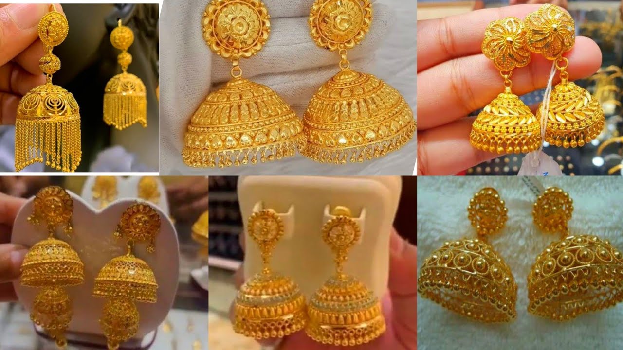 Flipkart.com - Buy Beauty Love New Trending Floral Yellow Earrings for  Women Brass Jhumki Earring Online at Best Prices in India
