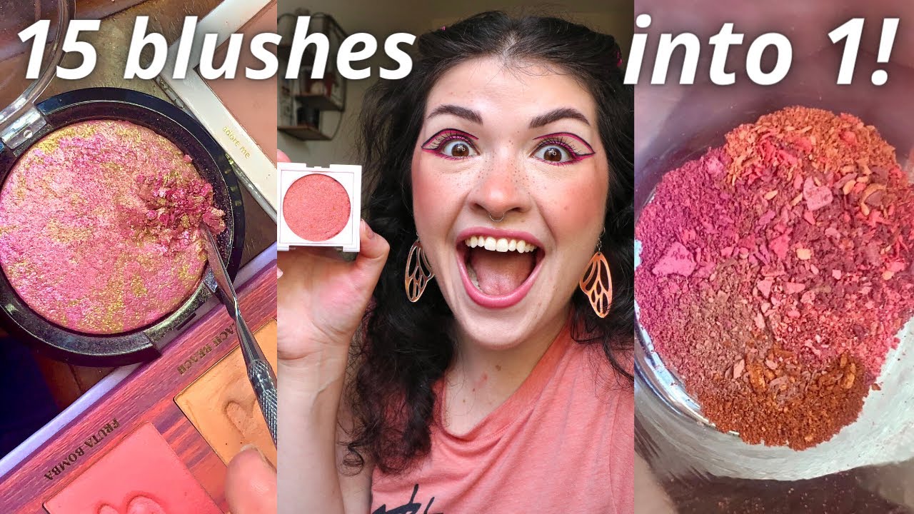 I MIXED ALL OF MY BLUSHES TOGETHER | I'm in love with the final product!!😍