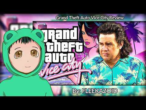 Reacting to "Grand Theft Auto Vice City Review" by ‪@FLEEKAZOID