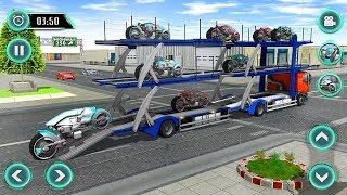 Robot Bike Transport Truck Sim (by The Game Storm Studios) Android Gameplay [HD] screenshot 1