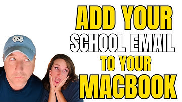 How To Add Your School Microsoft Email Account to Your Apple MacBook