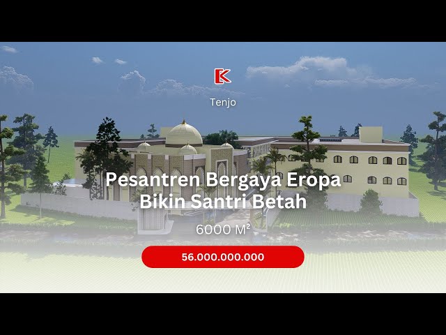 Pesantren Bergaya Eropa Bikin Santri Betah | Portofolio Desain Arsitektur class=