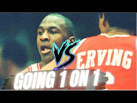 Michael Jordan VS Julius Erving DRJ  GOING 1 ON 1  