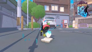 Use your paws, not claws! Catch a Bird - Little Kitty, Big City screenshot 3