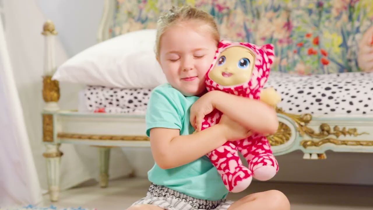 Mon Bébé Cabrioles – Poupon Interactif à Bascule Sans Piles, Peluche Toute Douce, Fait Des Galipettes, Dès 2 Ans, Lansay, Cadeau Fille Ou Garçon