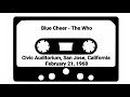 Blue Cheer / The Who - San Jose 1968