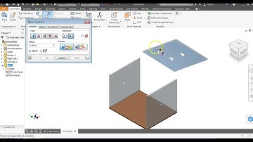 Autodesk Inventor Tutorial - PLTW Automata Box Assembly In Inventor