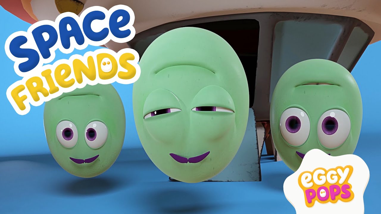 Space Friends | Eggy Pops - YouTube
