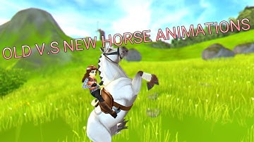 Old V.S New Horse Animations I Star Stable Online I Georgia Graytuin