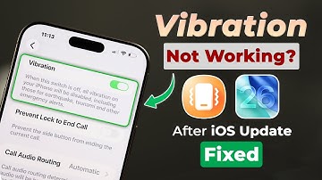 Fix: iPhone Vibration Not Working After iOS 26 Update!