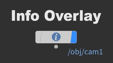 Houdini | Info Overlay (free hda)