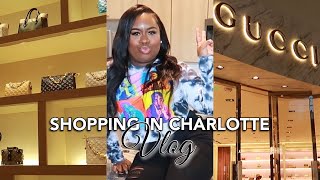 VLOG | LUXURY SHOPPING AT SOUTHPARK MALL   FIRST TIME AT IKEA | SHOPPING IN CHARLOTTE NC GUCCI STORE