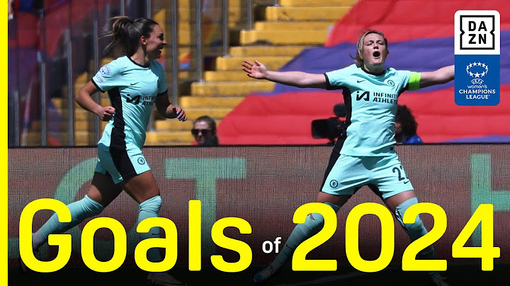 The Best Goals of 2024 from the UEFA Women's Champions League