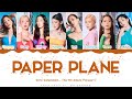 Girls generation  paper plane lyrics color coded hanromeng by hansa creative  hansagame