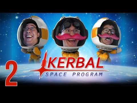 Kerbal Space Program | Part 2 | BEST CRASH EVER!