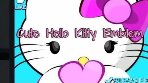 Cute Hello Kitty Emblem - Call Of Duty Infinite Warfare
